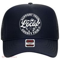 Support Your Local County Fair Animals Farm And Circus Tent Hat thumb 0