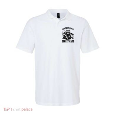 Support Yours Local Raccoon Opossum Skunk Lover Polo