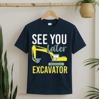 See You Later Excavator T-Shirt thumb 2