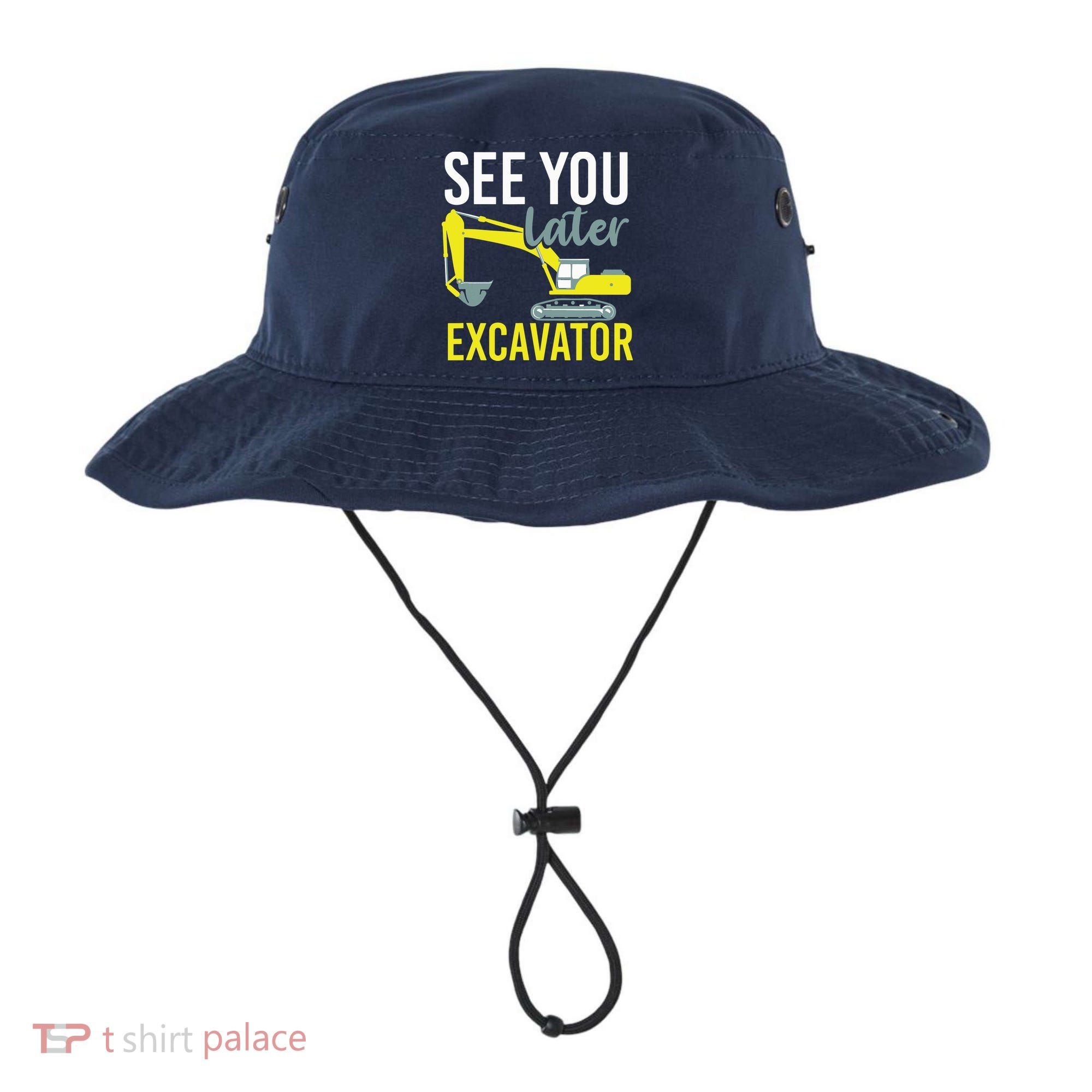 See You Later Excavator Bucket Hat