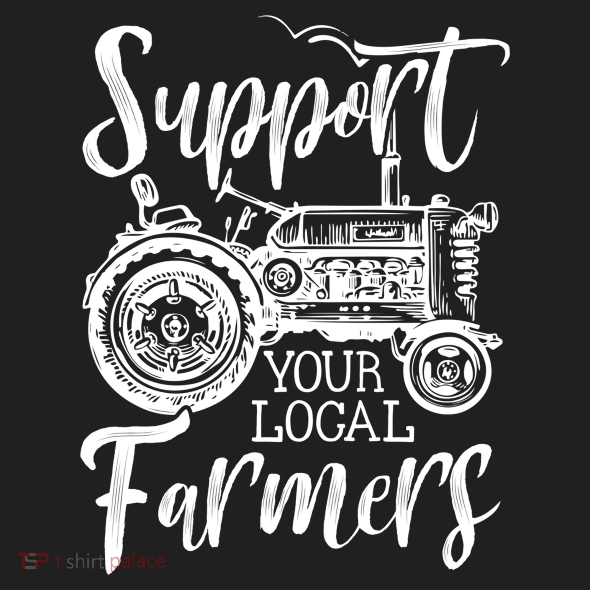 Support Your Local Farmers Go To Farmer's Market Funny Cool Gift Beanie