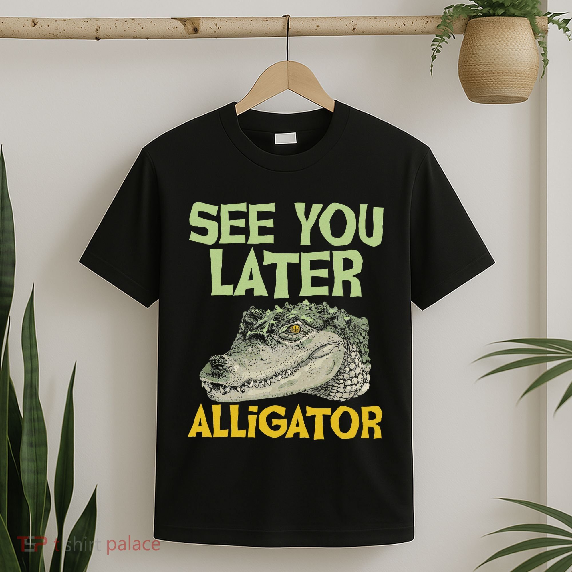 See You Later Alligator Gator Crocodile Zoo Animal Lover T-Shirt