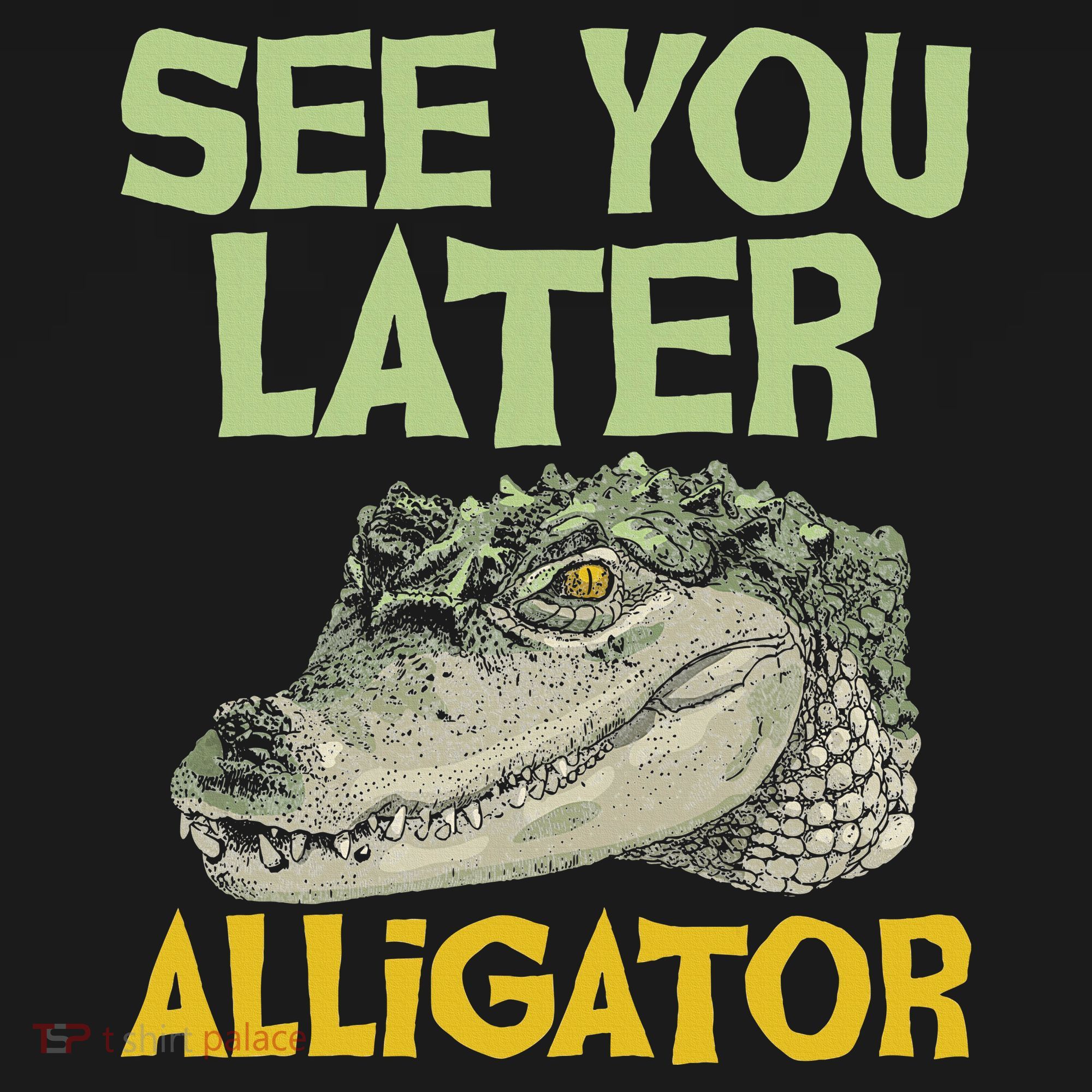 See You Later Alligator Gator Crocodile Zoo Animal Lover Mousepad