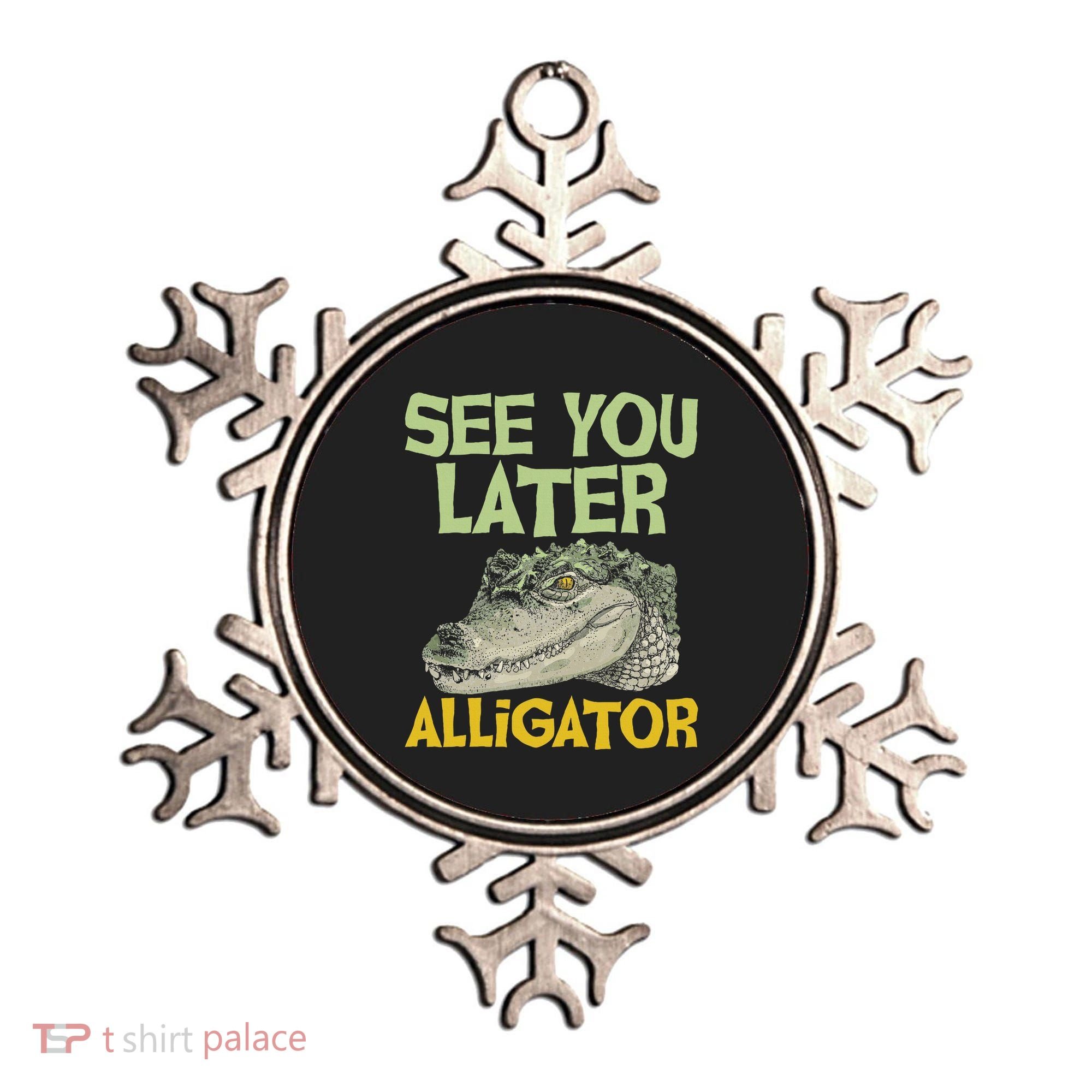 See You Later Alligator Gator Crocodile Zoo Animal Lover Ornament