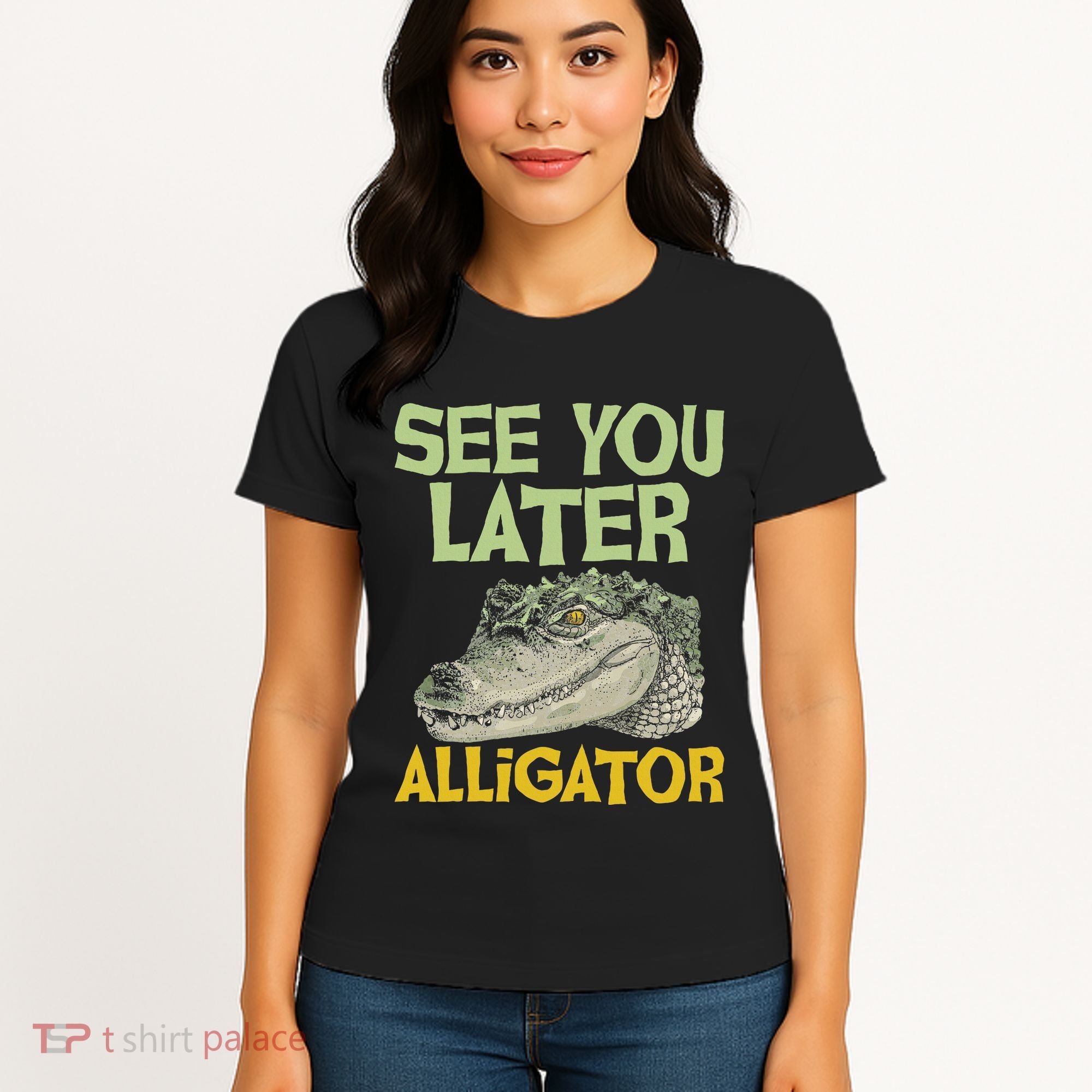 See You Later Alligator Gator Crocodile Zoo Animal Lover Women's T-Shirt