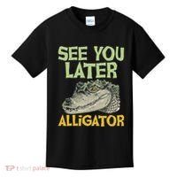 See You Later Alligator Gator Crocodile Zoo Animal Lover Kids T-Shirt thumb 0