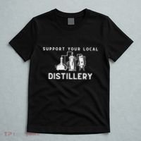 Support Your Local Distillery Beer Drinker T-Shirt thumb 5