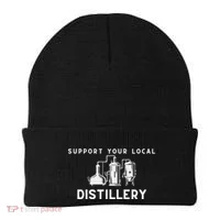 Support Your Local Distillery Beer Drinker Beanie thumb 0