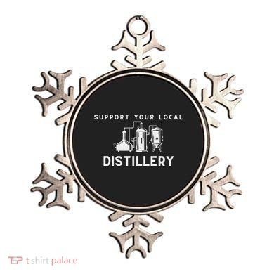 Support Your Local Distillery Beer Drinker Ornament