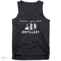 Support Your Local Distillery Beer Drinker Tank Top thumb 0