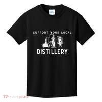 Support Your Local Distillery Beer Drinker Kids T-Shirt thumb 0
