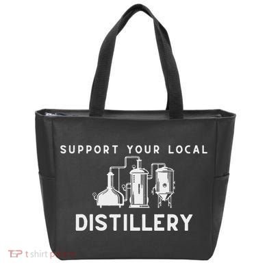 Support Your Local Distillery Beer Drinker Tote Bag