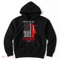 Support Your Local Pole Dancer Electric Lineman Hoodie thumb 0