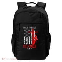 Support Your Local Pole Dancer Electric Lineman Backpack thumb 0