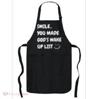 Smile You Made GodS Wake Up List Christian Apron thumb 0