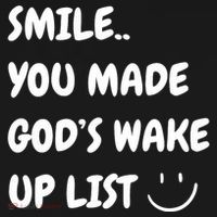 Smile You Made GodS Wake Up List Christian Sweatshirt thumb 3