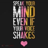 Speak Your Mind Even If Your Voice Shakes Rbg Mousepad thumb 1