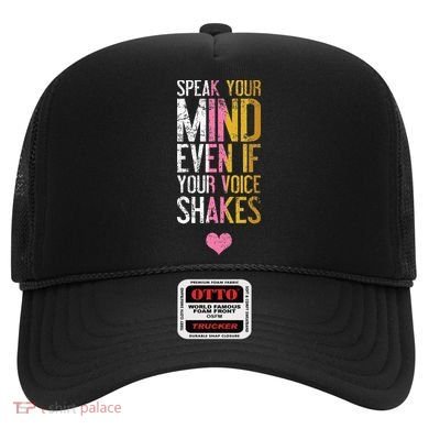 Speak Your Mind Even If Your Voice Shakes Rbg Hat
