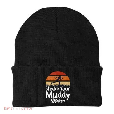 Shake Your Muddy Maker Mud Running Beanie
