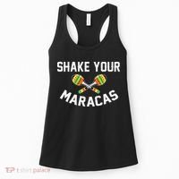 Shake Your Maracas Cinco De Mayo Party Gift Funny Women's Tank Top thumb 0