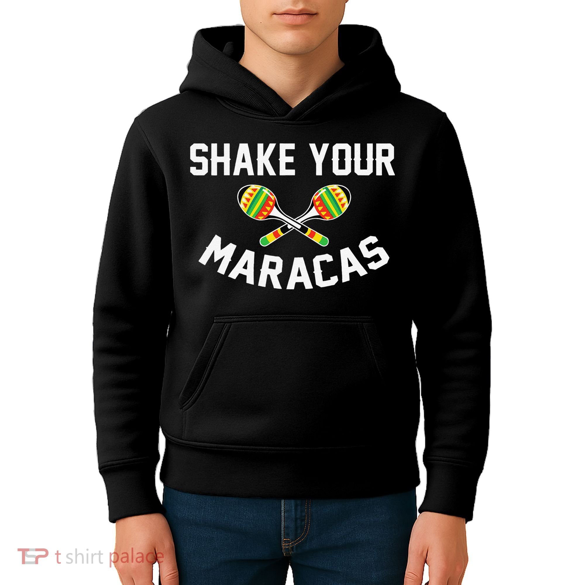 Shake Your Maracas Cinco De Mayo Party Gift Funny Kids Hoodie