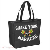 Shake Your Maracas Cinco De Mayo Party Gift Funny Tote Bag thumb 2