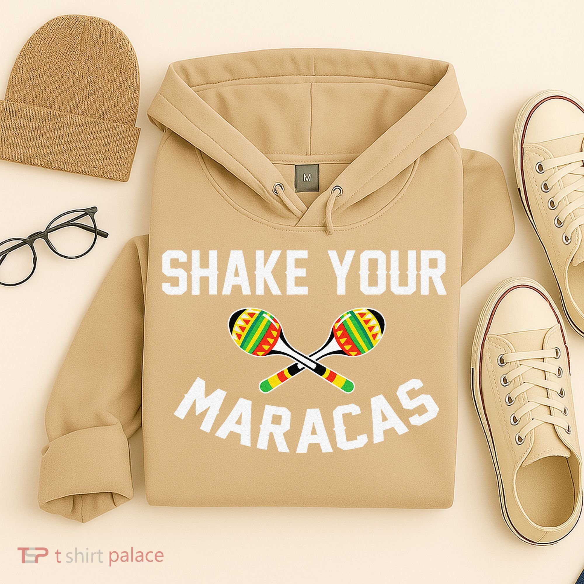 Shake Your Maracas Cinco De Mayo Party Gift Funny Hoodie