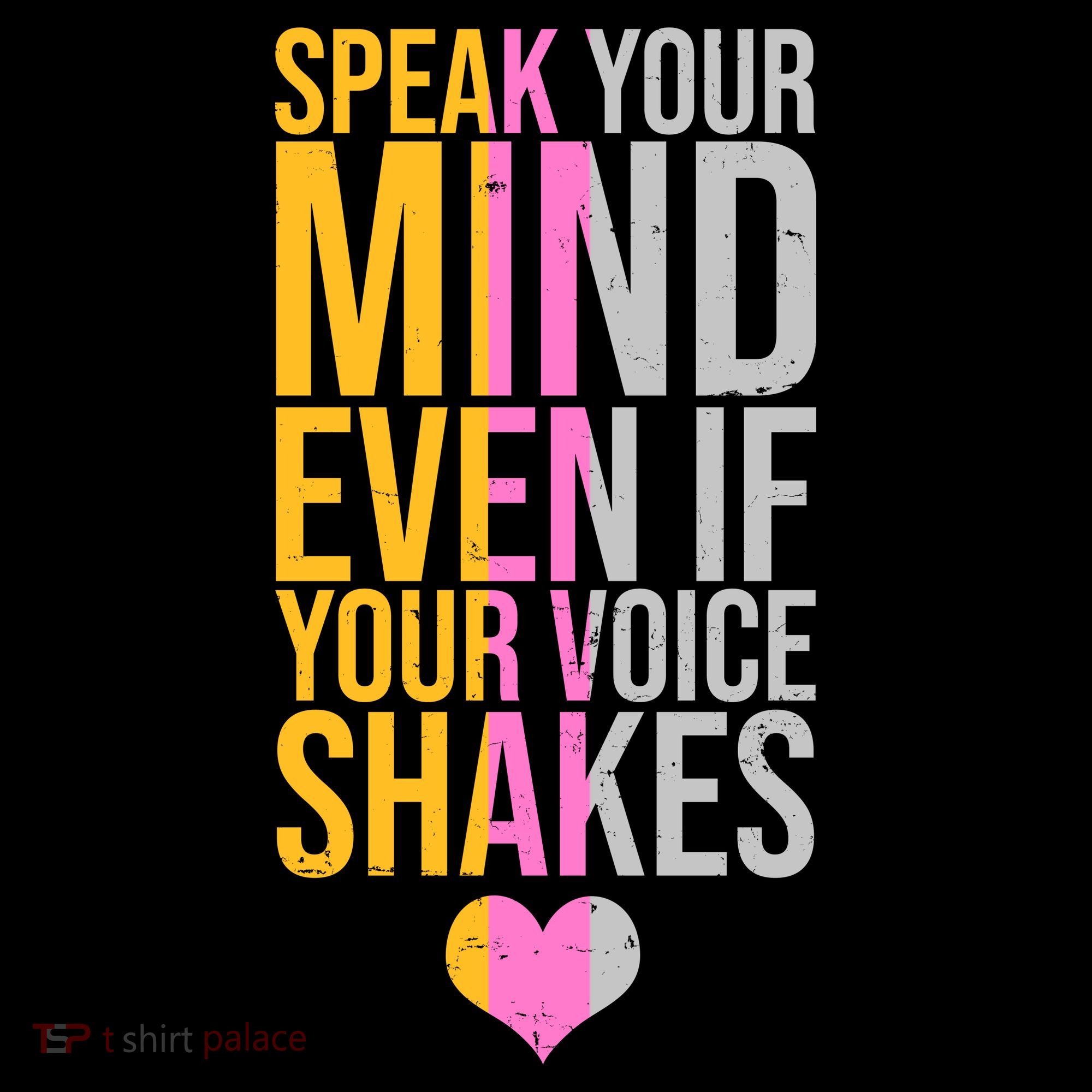 Speak Your Mind Even If Your Voice Shakes Coffee Mug