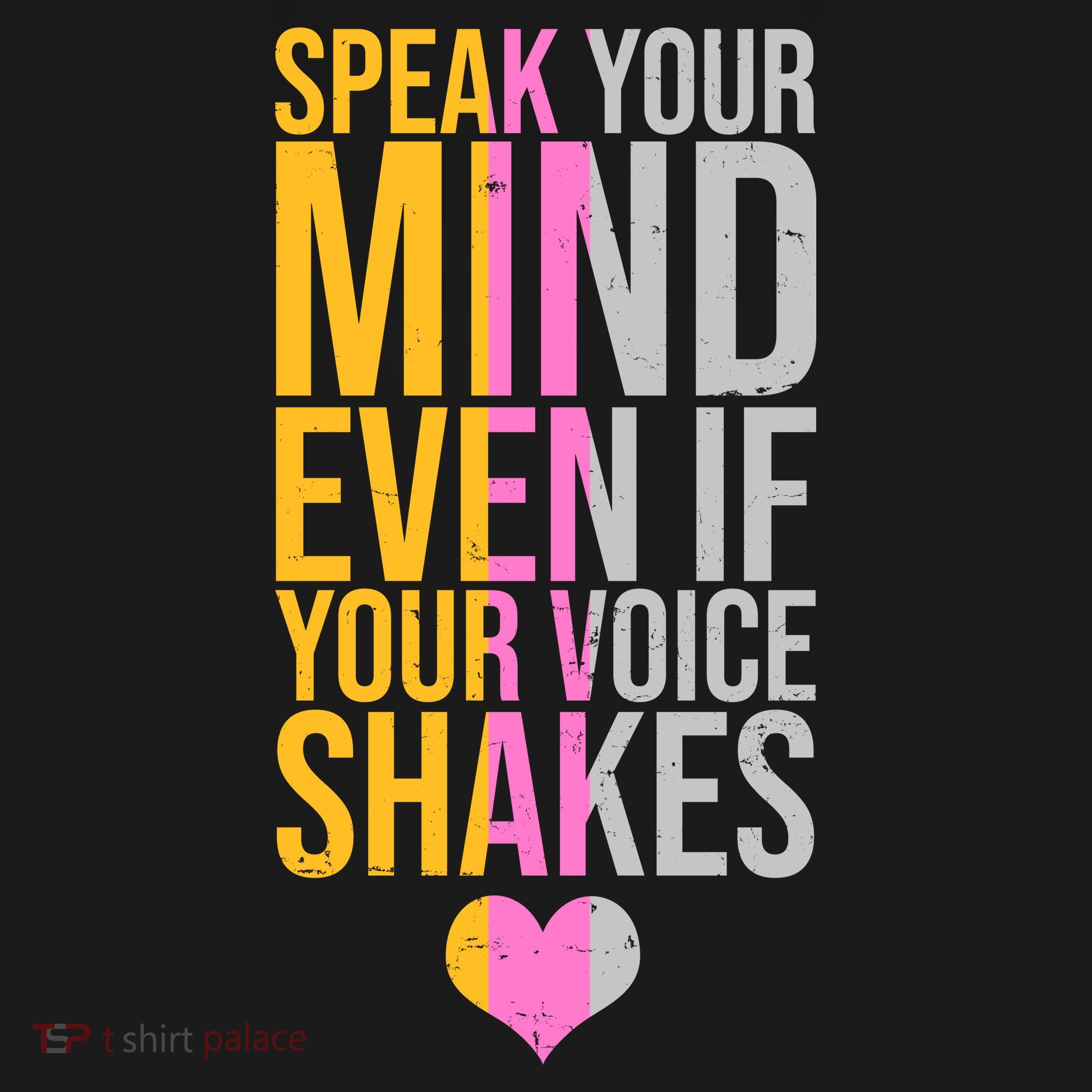Speak Your Mind Even If Your Voice Shakes Ornament