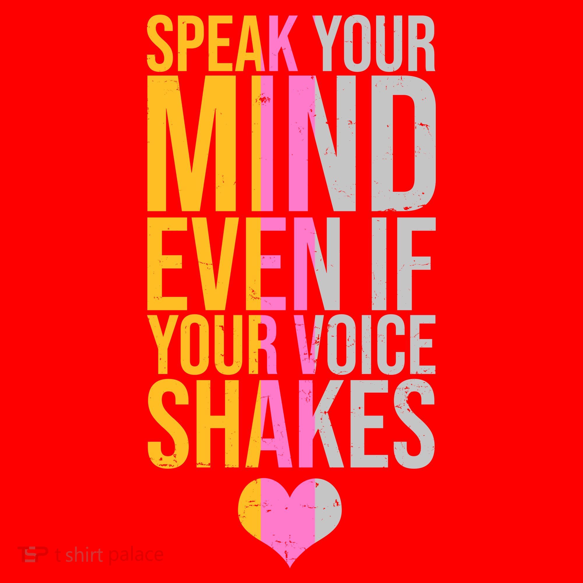 Speak Your Mind Even If Your Voice Shakes Santa Hat