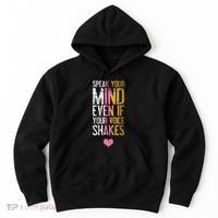 Speak Your Mind Even If Your Voice Shakes Rbg Hoodie thumb 0