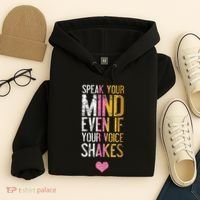 Speak Your Mind Even If Your Voice Shakes Rbg Hoodie thumb 4