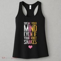 Speak Your Mind Even If Your Voice Shakes Rbg Women's Tank Top thumb 3