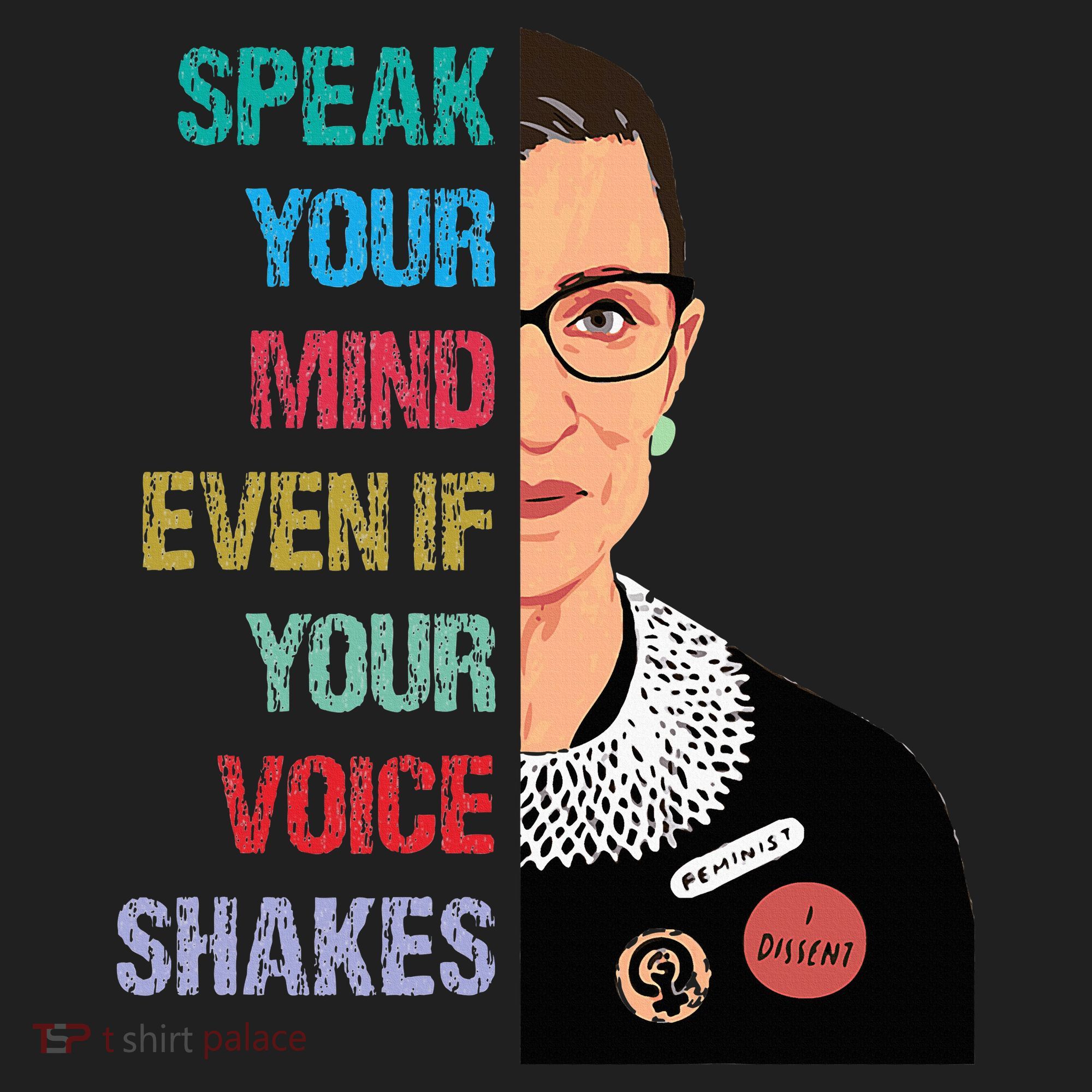 Speak Your Mind Even If Your Voice Shakes Feminist Beanie