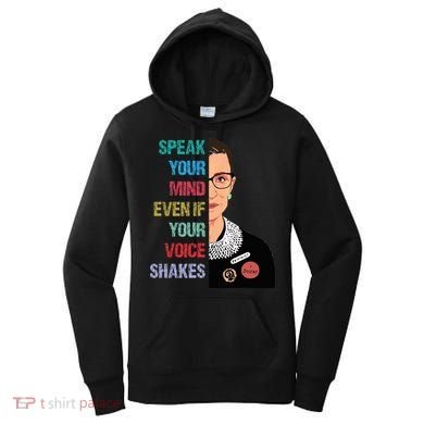 Speak Your Mind Even If Your Voice Shakes Feminist Women's Hoodie
