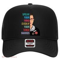 Speak Your Mind Even If Your Voice Shakes Feminist Hat thumb 0