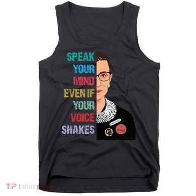 Speak Your Mind Even If Your Voice Shakes Feminist Tank Top