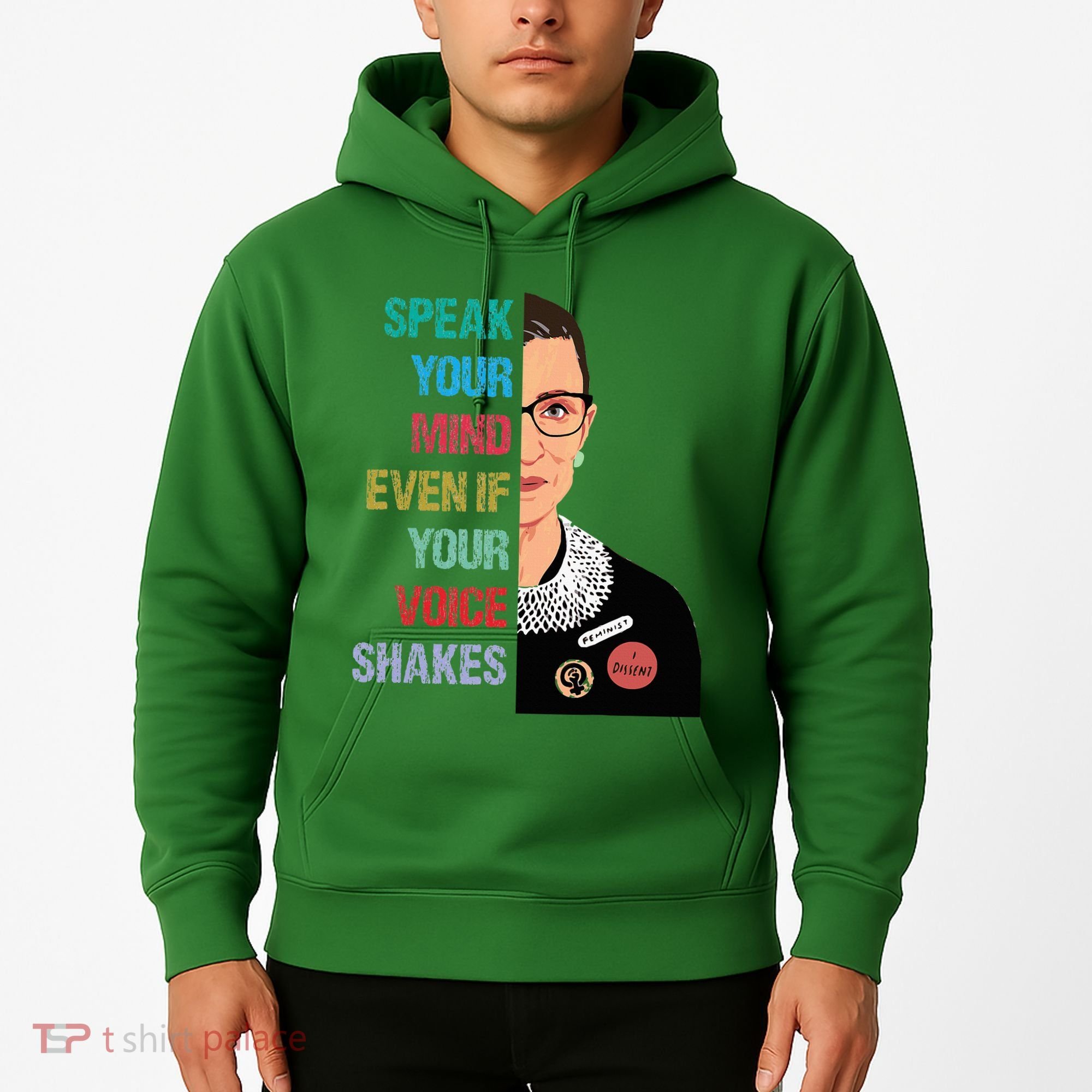 Speak Your Mind Even If Your Voice Shakes Feminist Hoodie