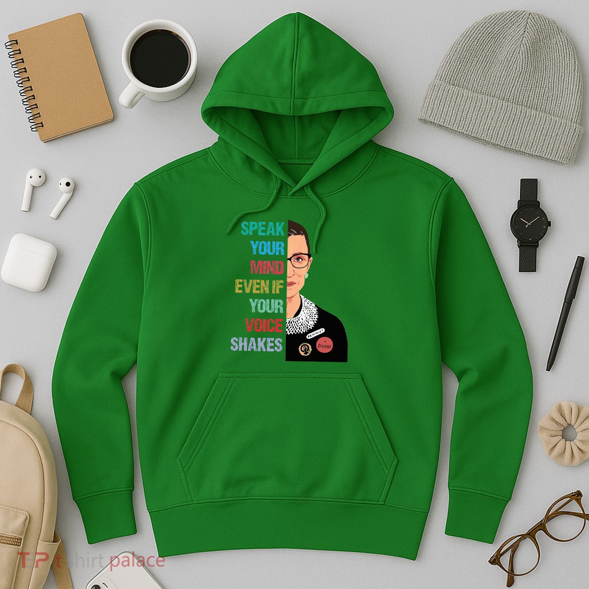 Speak Your Mind Even If Your Voice Shakes Feminist Hoodie