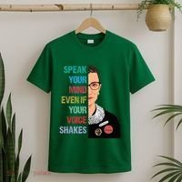 Speak Your Mind Even If Your Voice Shakes Feminist T-Shirt thumb 2