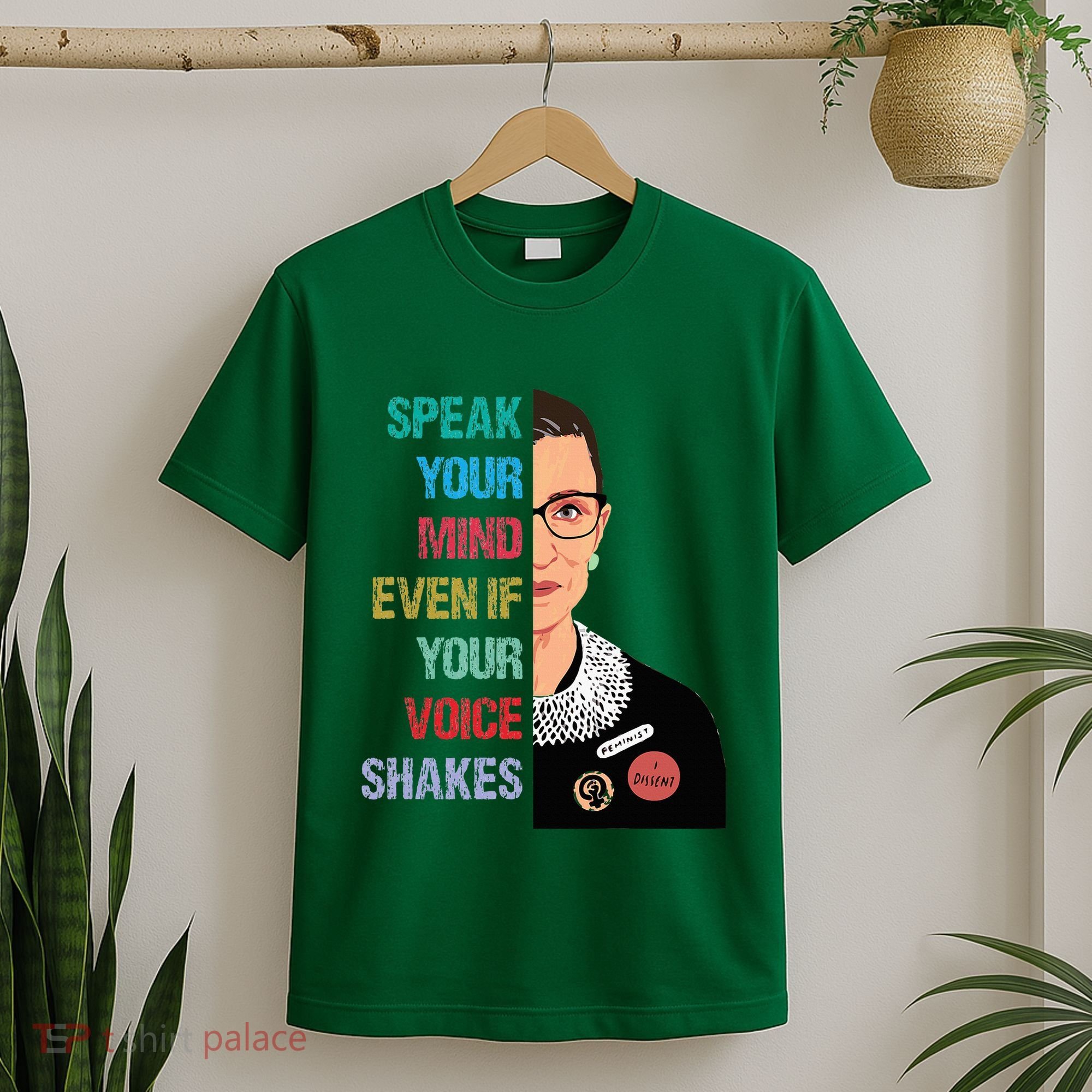 Speak Your Mind Even If Your Voice Shakes Feminist T-Shirt