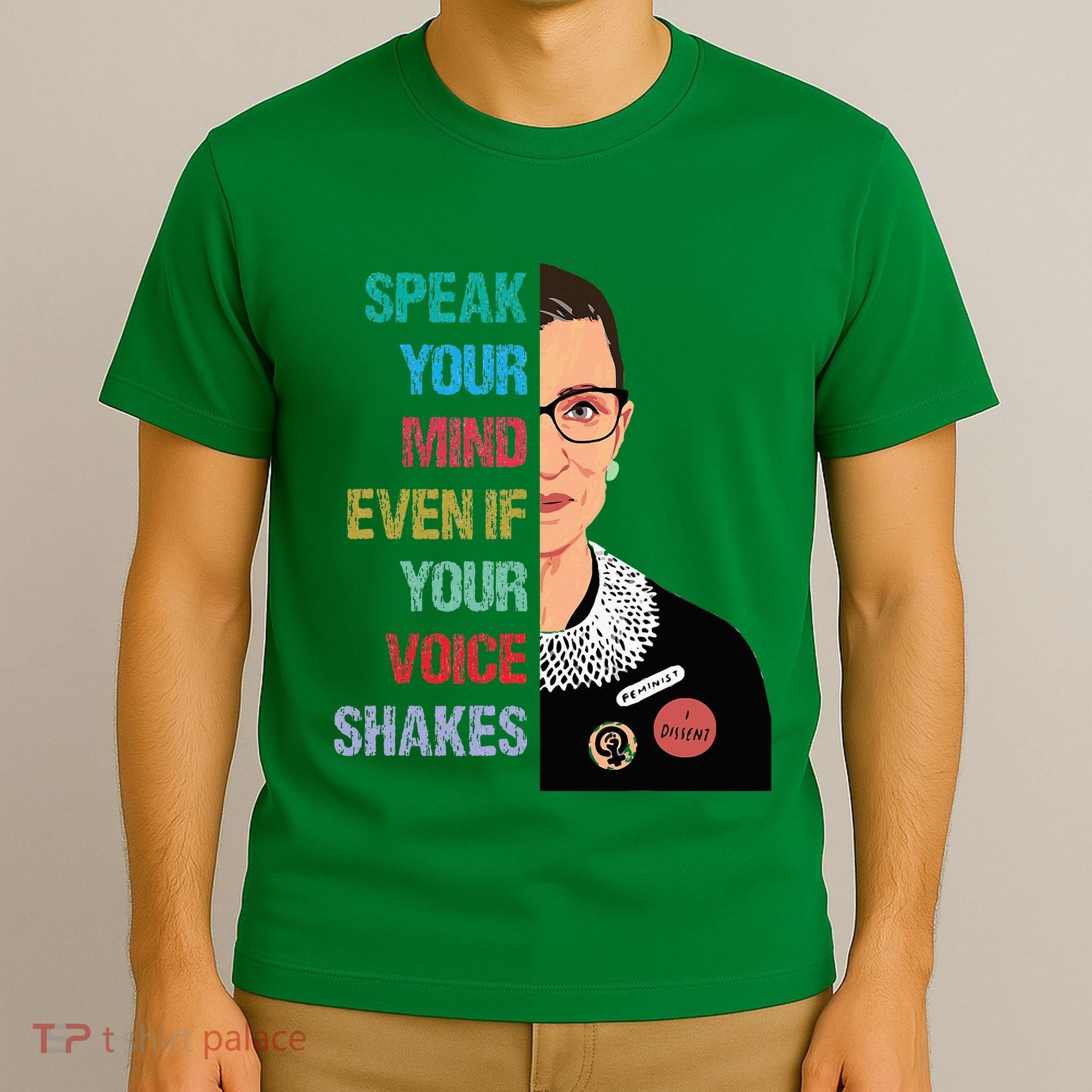 Speak Your Mind Even If Your Voice Shakes Feminist T-Shirt