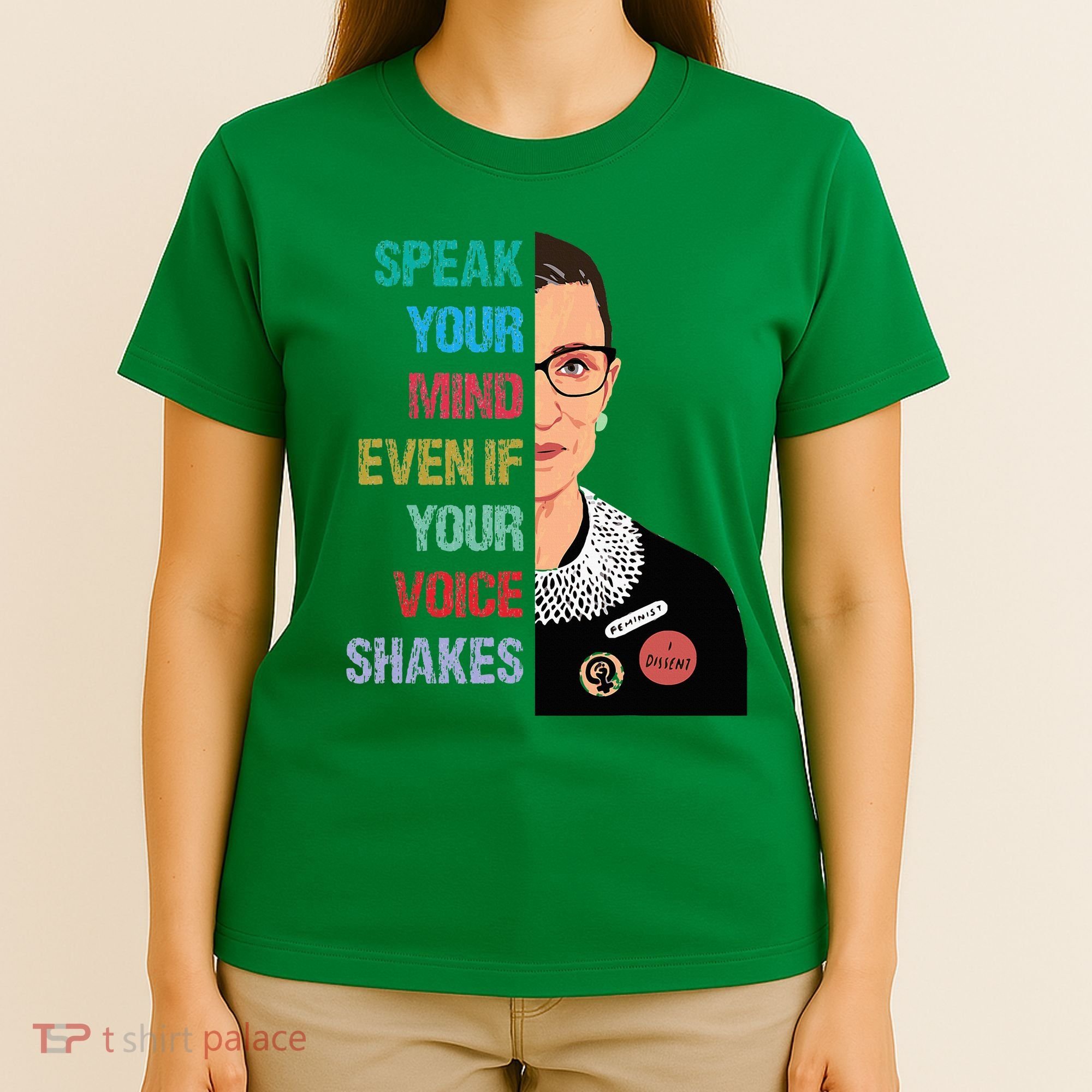 Speak Your Mind Even If Your Voice Shakes Feminist T-Shirt