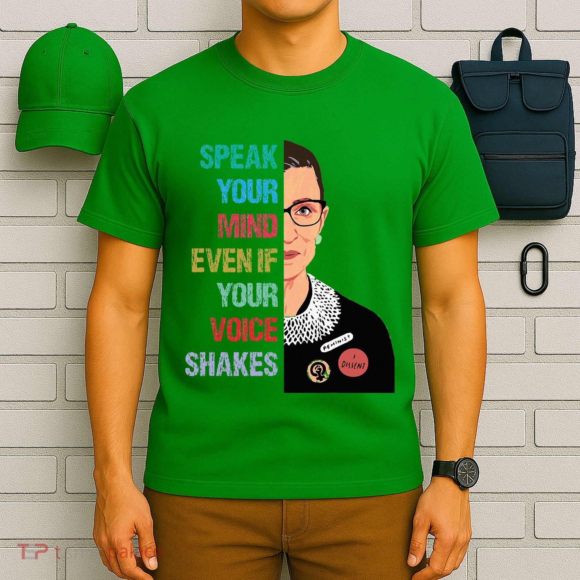 Speak Your Mind Even If Your Voice Shakes Feminist T-Shirt