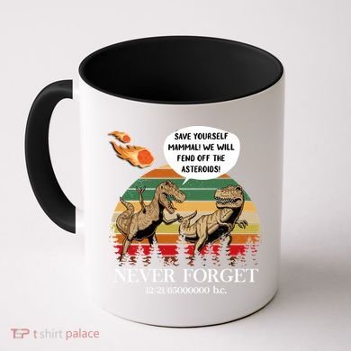 Save Yourself Mammal We Will Fend Off The Asteroids Gift Coffee Mug