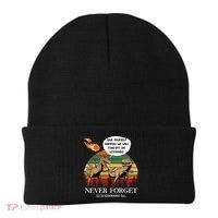 Save Yourself Mammal We Will Fend Off The Asteroids Gift Beanie thumb 0