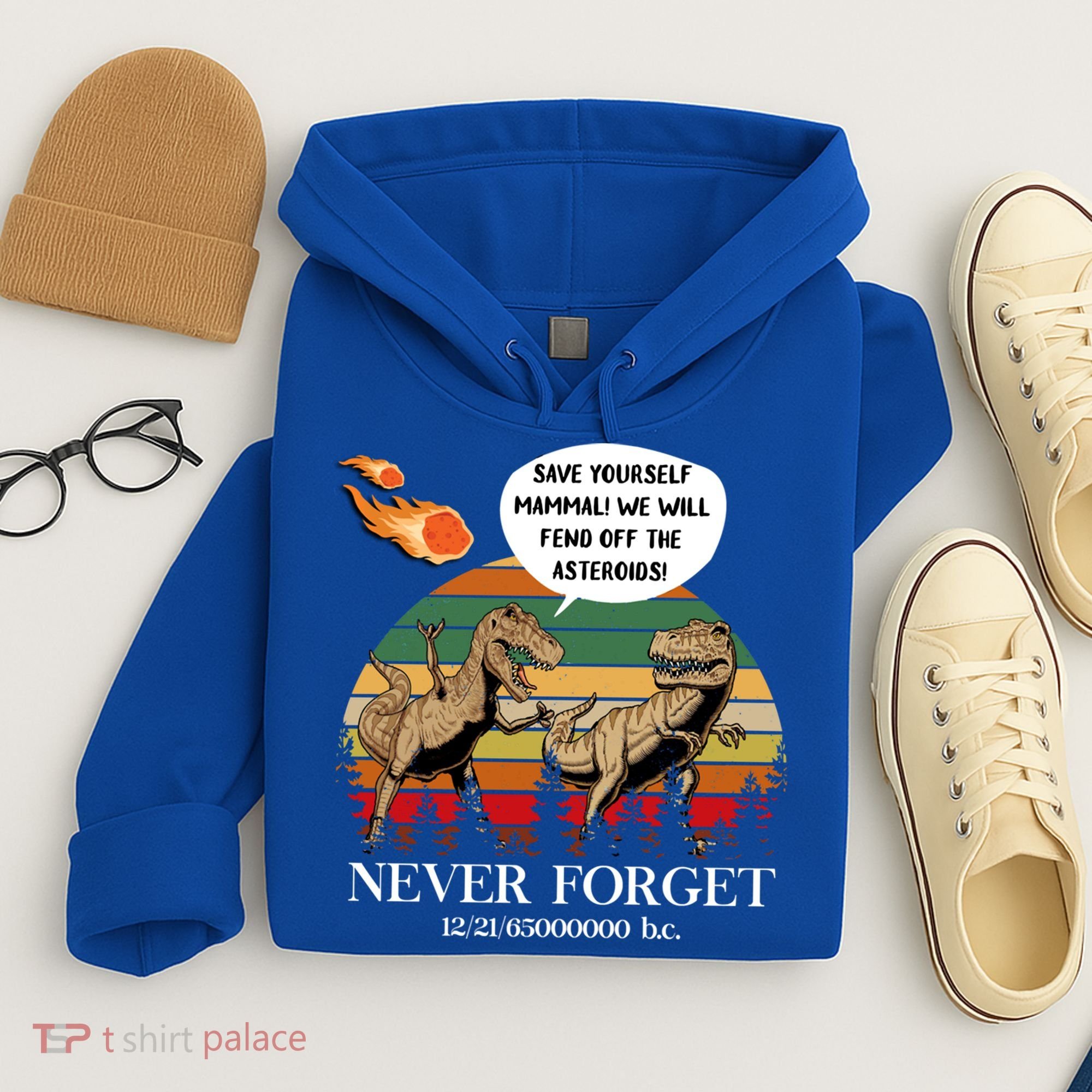 Save Yourself Mammal We Will Fend Off The Asteroids Gift Hoodie