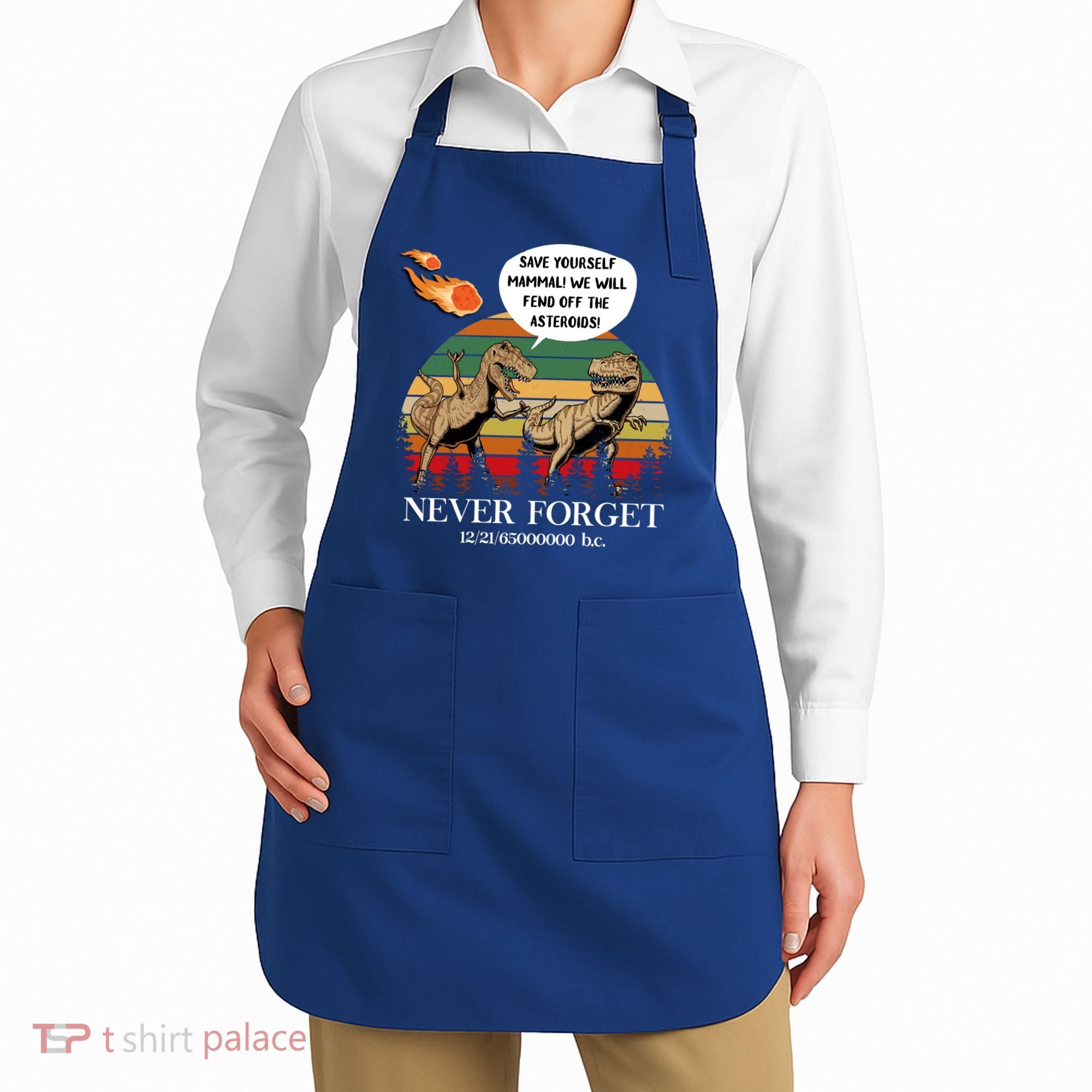 Save Yourself Mammal We Will Fend Off The Asteroids Gift Apron