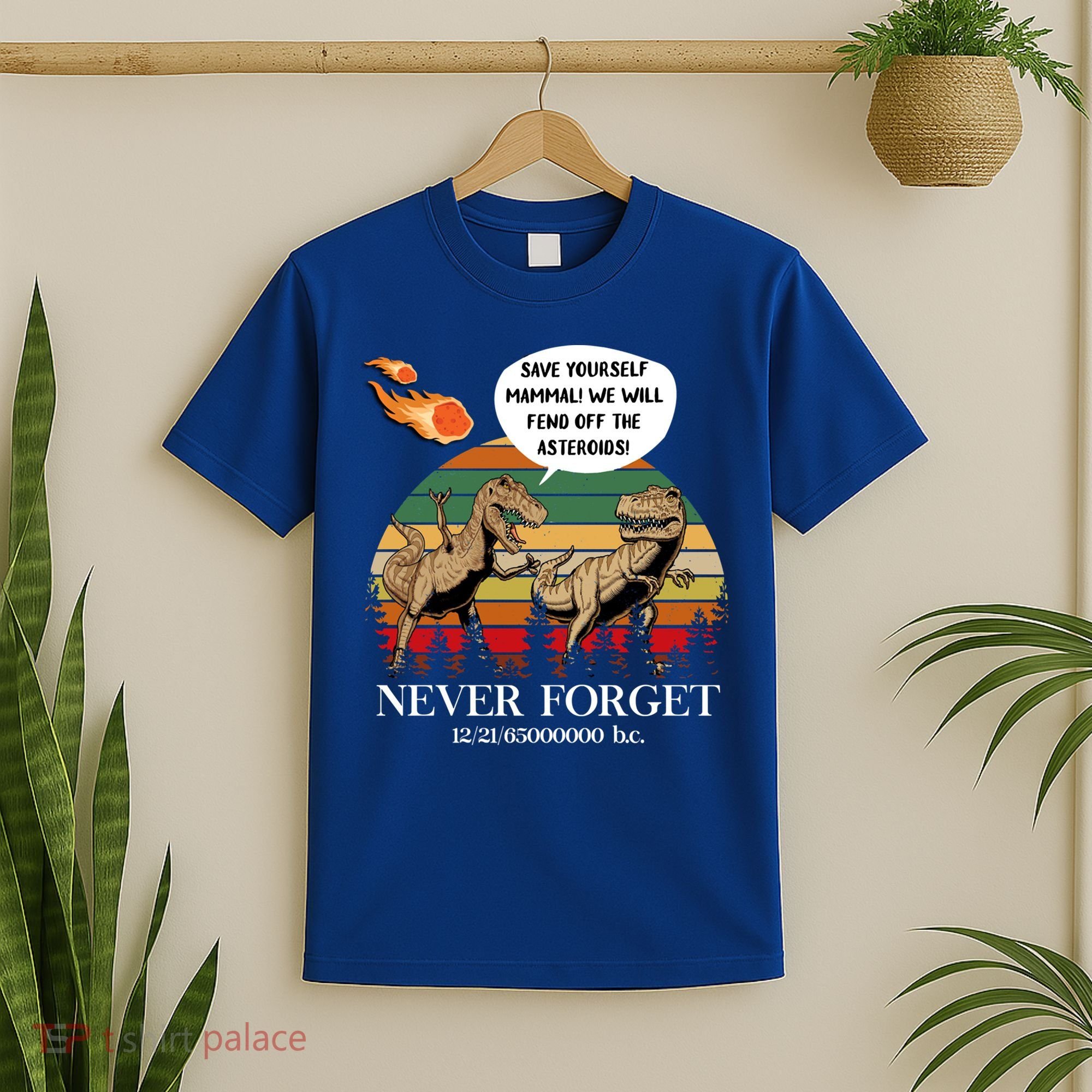 Save Yourself Mammal We Will Fend Off The Asteroids Gift T-Shirt