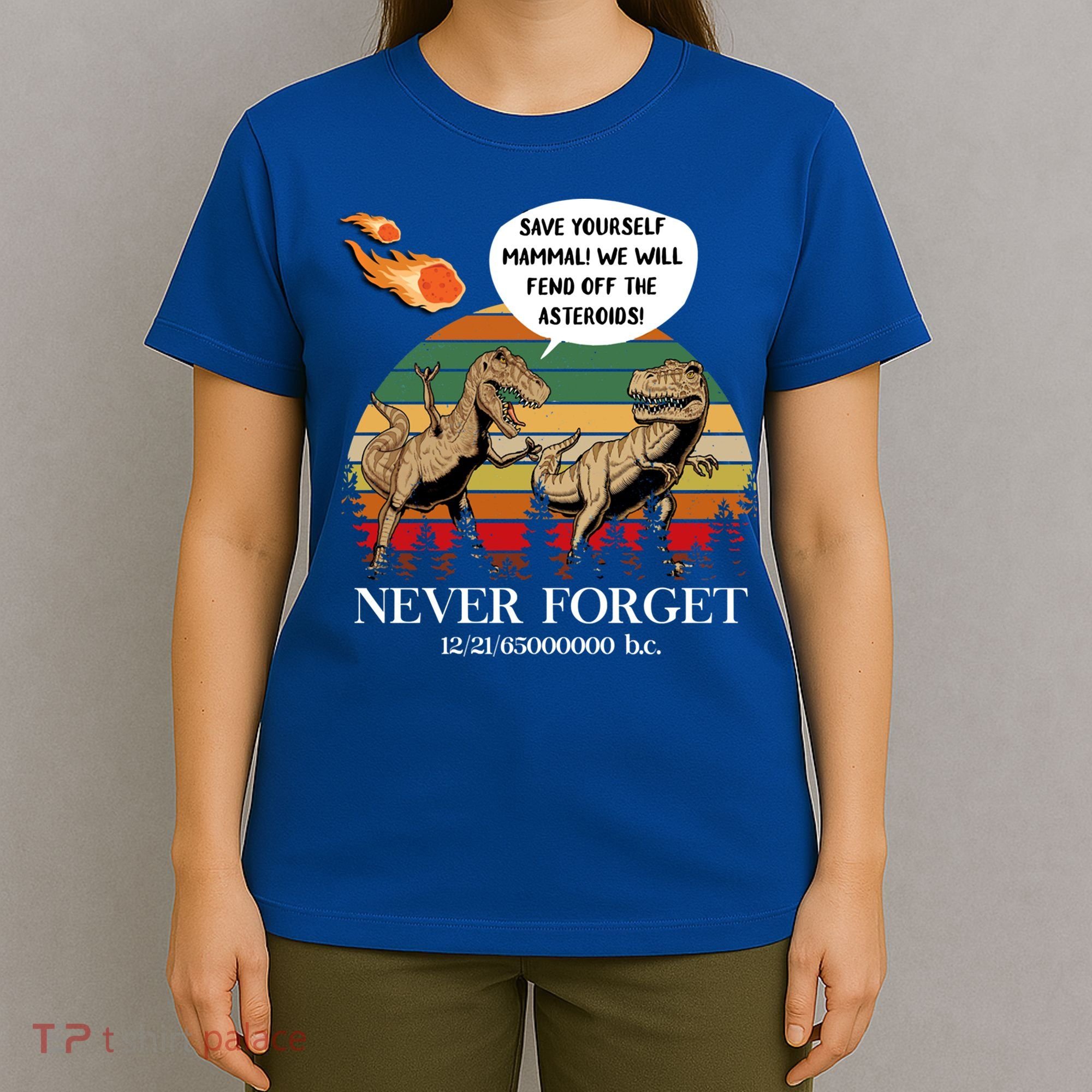 Save Yourself Mammal We Will Fend Off The Asteroids Gift T-Shirt
